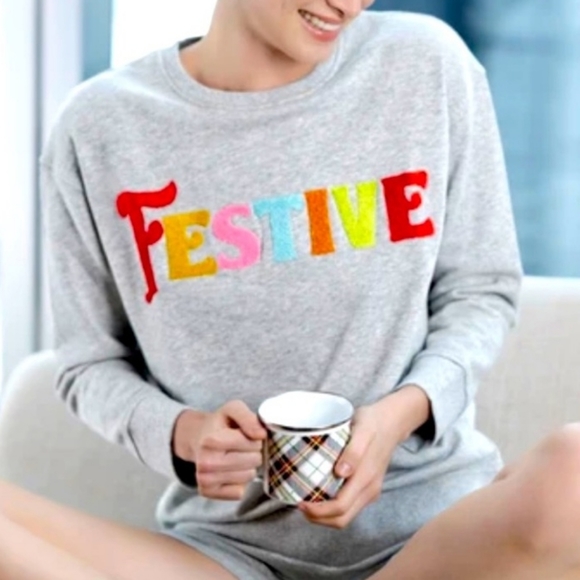 Shiraleah Tops - Shiraleah Chicago "Festive" Sweatshirt, Sz S